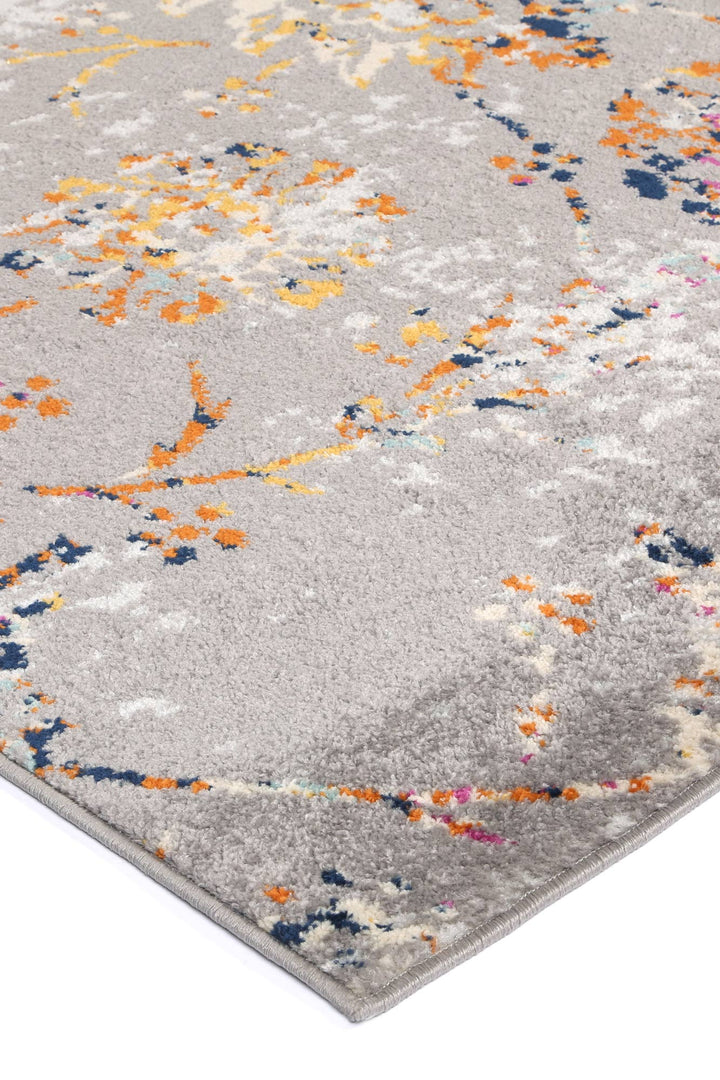 Palermo Catina Grey & Multi Contemporary Rug