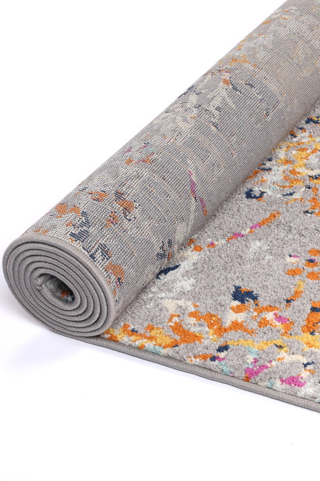 Palermo Catina Grey & Multi Contemporary Rug