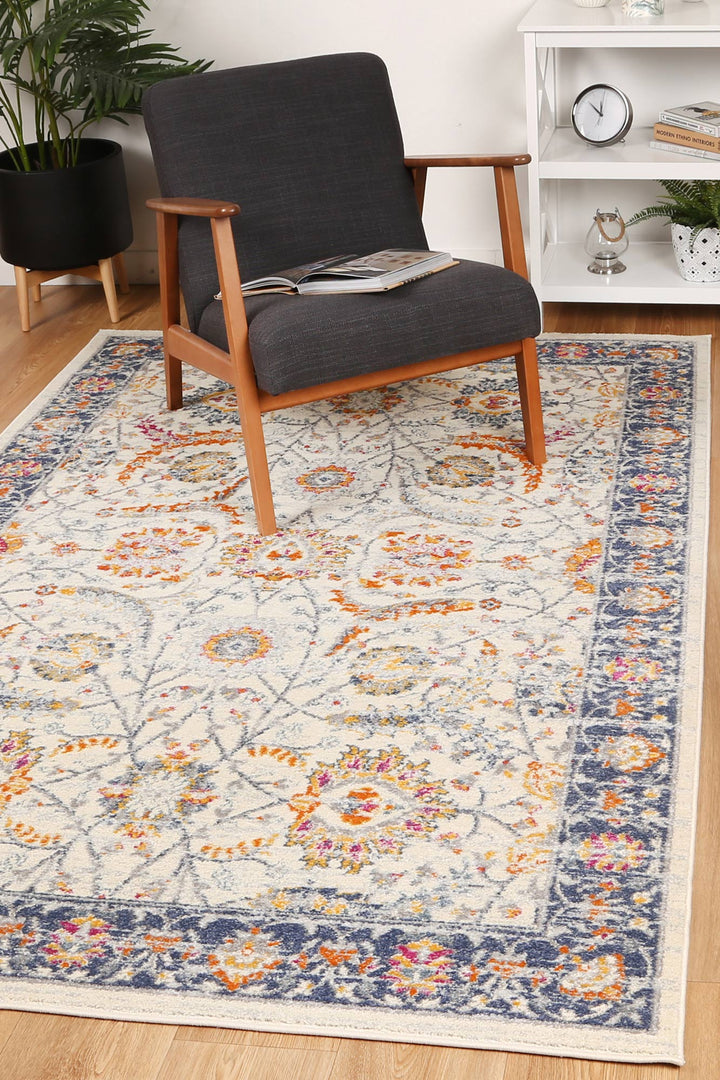 Palermo Mortilli Blue & Yellow Transitional Rug