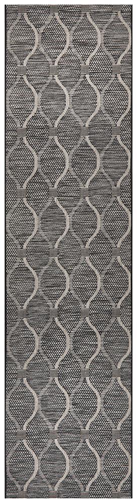 Rug Culture Terrace 5501 Black Runner Rug