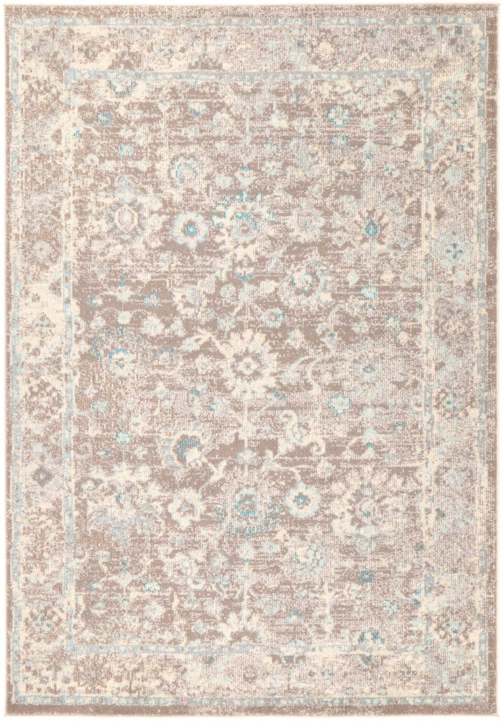 Ayla Homely Cream & Beige Transitional Rug