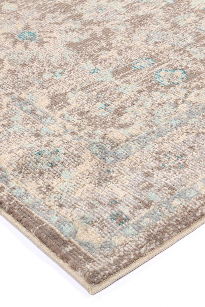 Ayla Homely Cream & Beige Transitional Rug