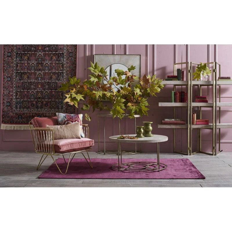 Marsala Hand Woven Red Floor Rug - Luxurious Rugs